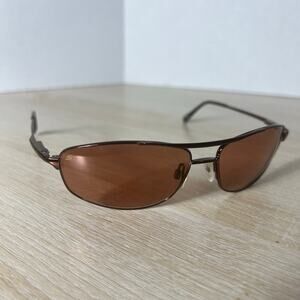 Serengeti 6790 Coupe Sunglasses Red Tint Lenses Copper Metal Flex Hinge